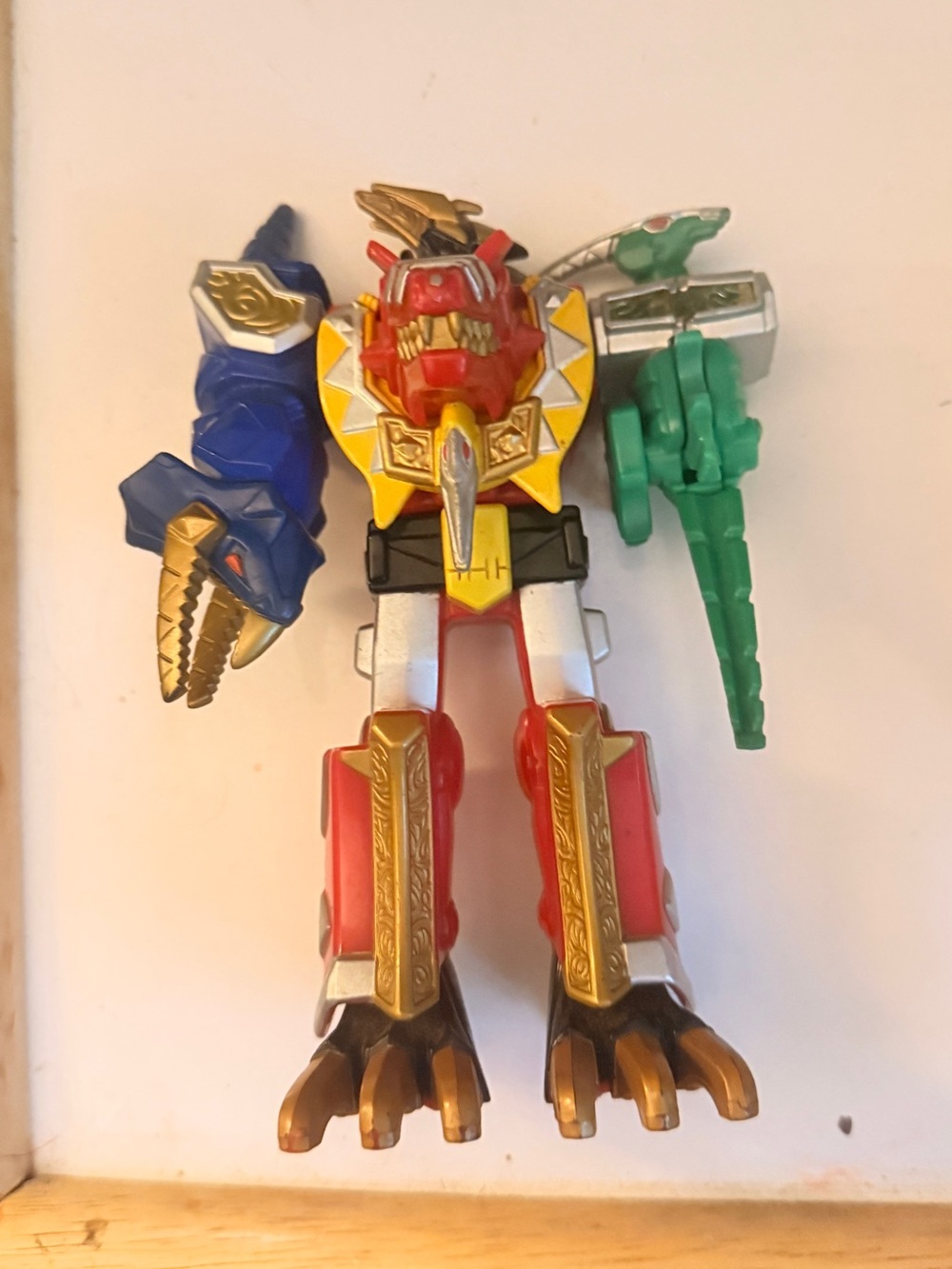 Power Rangers 2003 Thundersaurus Megazord Action Figure Vintage Toys Games Anime